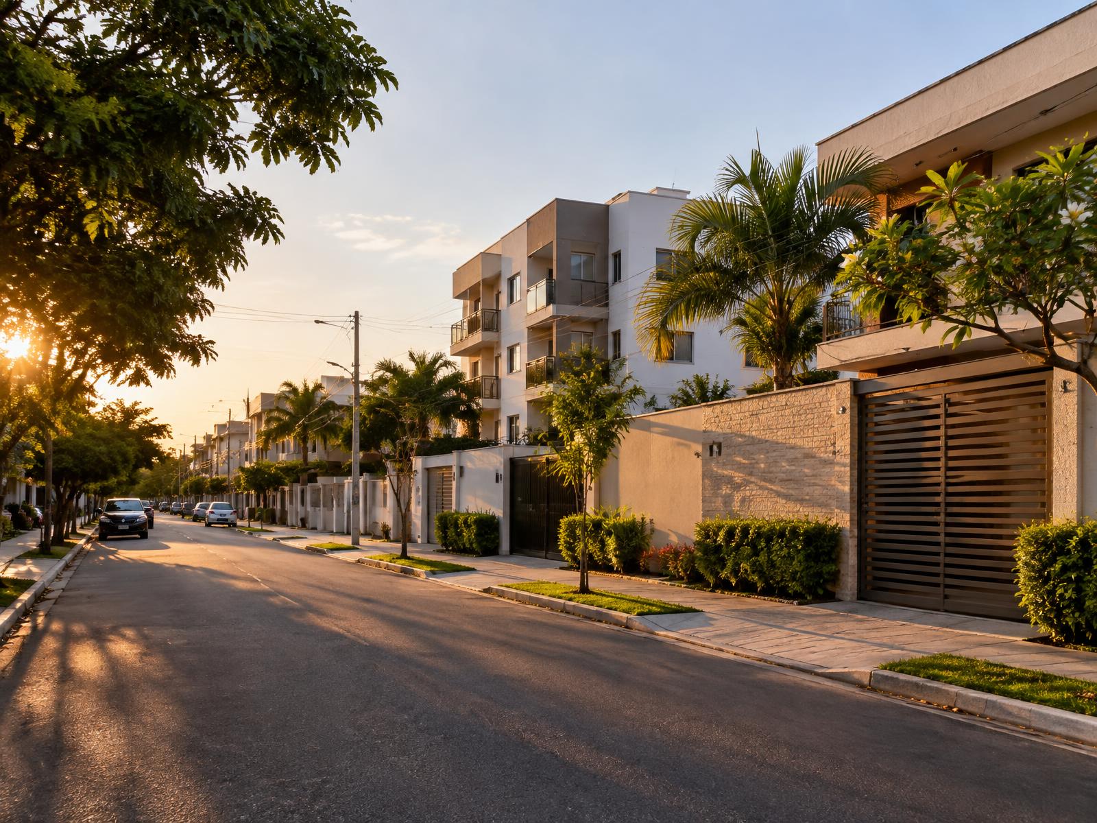 Paisagem residencial que representa Paciência, Rio de Janeiro